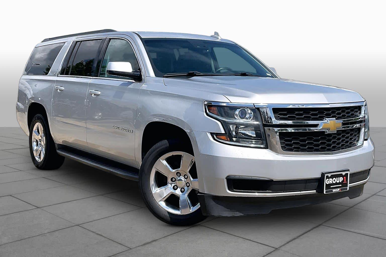 2015 Chevrolet Suburban LT Silver Ice Metallic at Group 1 Toyota Southwest