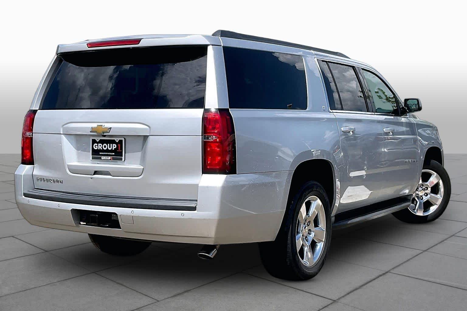 2015 Chevrolet Suburban LT Silver Ice Metallic at Group 1 Toyota Southwest