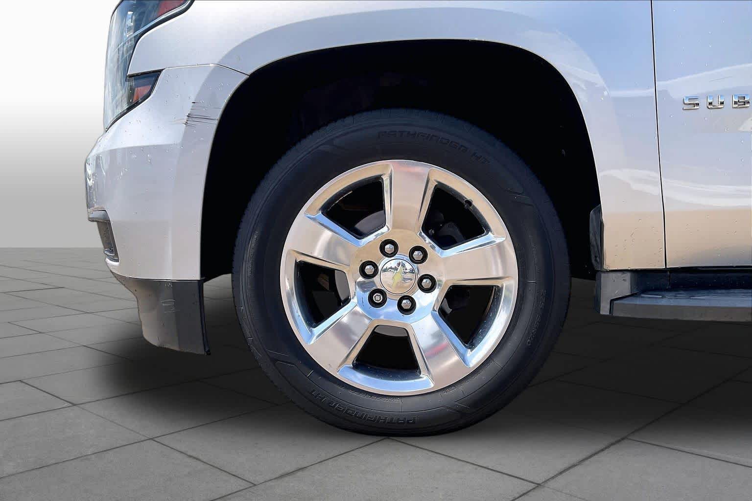 2015 Chevrolet Suburban LT Silver Ice Metallic at Group 1 Toyota Southwest