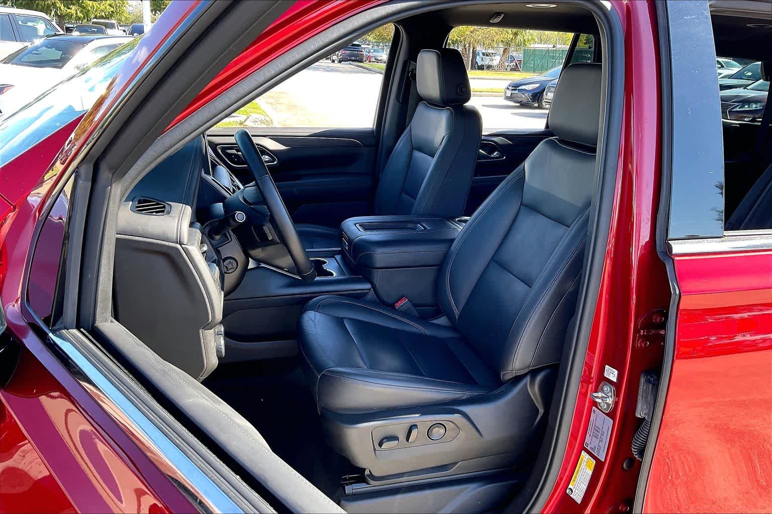 2021 Chevrolet Tahoe LT Cherry Red Tintcoat at Ron Craft Chevrolet Cadillac