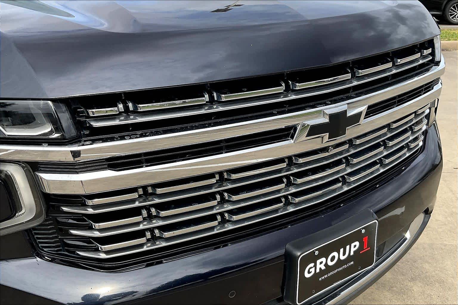2021 Chevrolet Tahoe Premier Midnight Blue Metallic at Davis Chevrolet