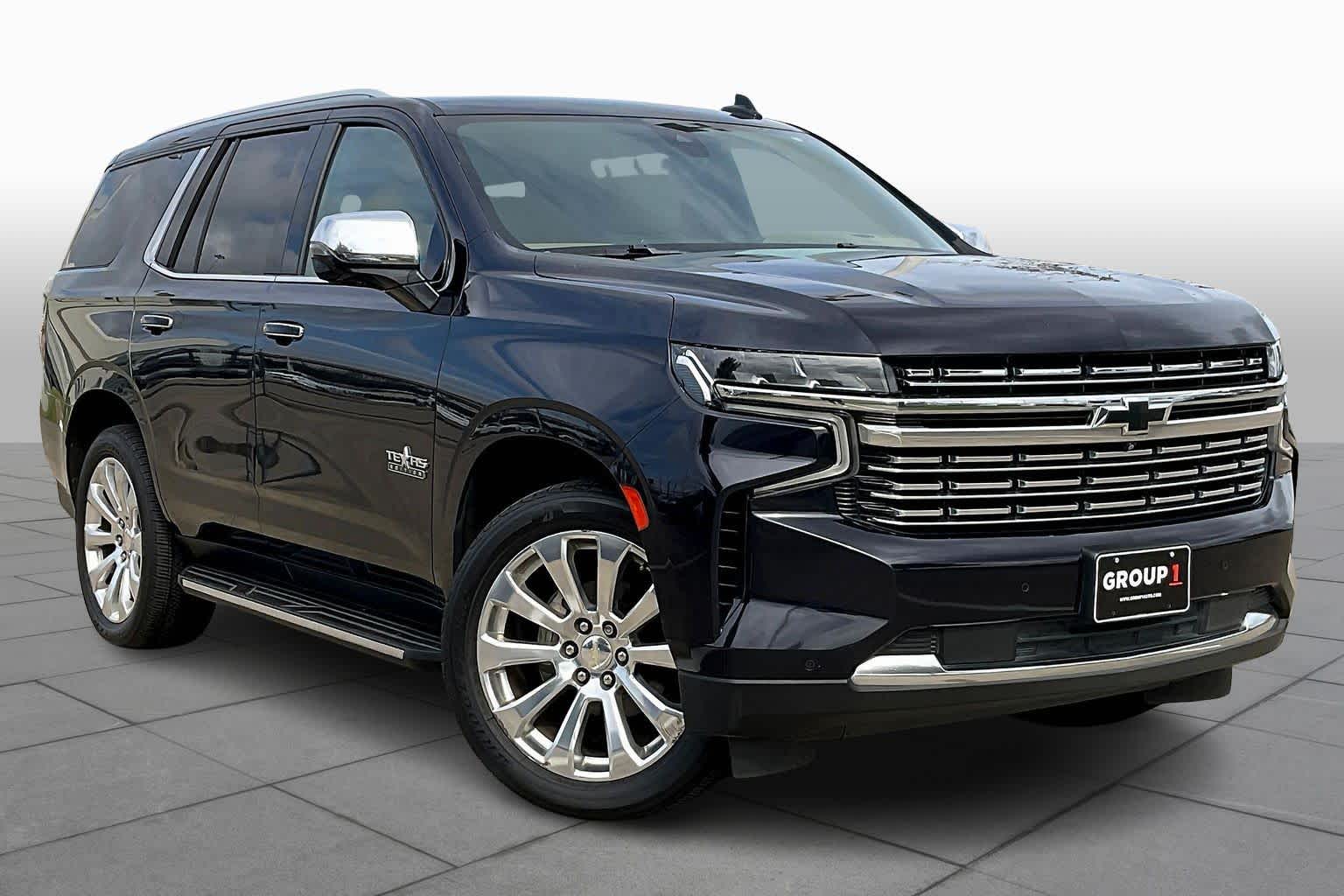 2021 Chevrolet Tahoe Premier Midnight Blue Metallic at Davis Chevrolet