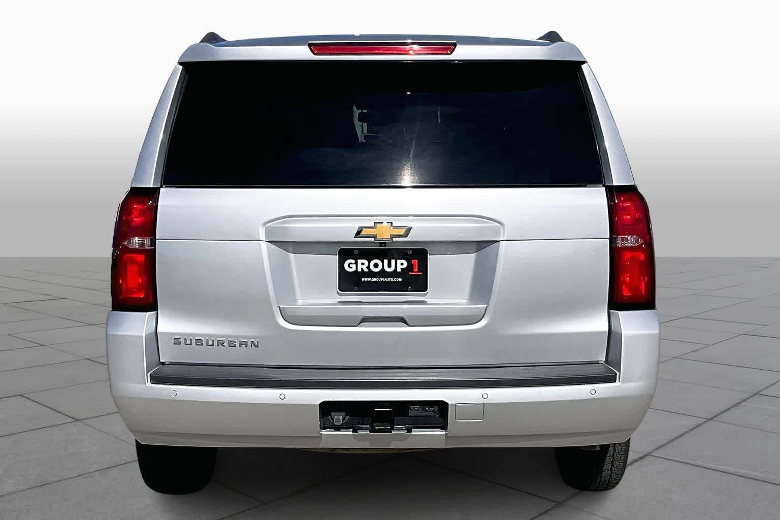 2019 Chevrolet Suburban LT Silver Ice Metallic at AutoNation Chevrolet Gulf Fwy