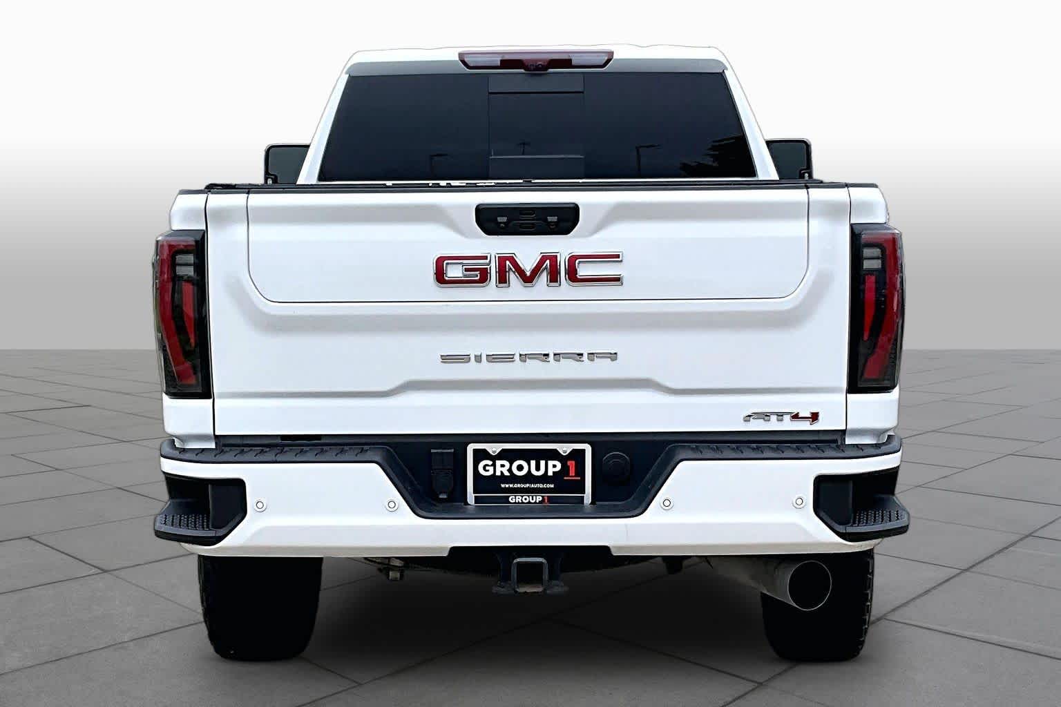 2025 GMC Sierra 2500HD AT4 Summit White at Friendly Ford Crosby