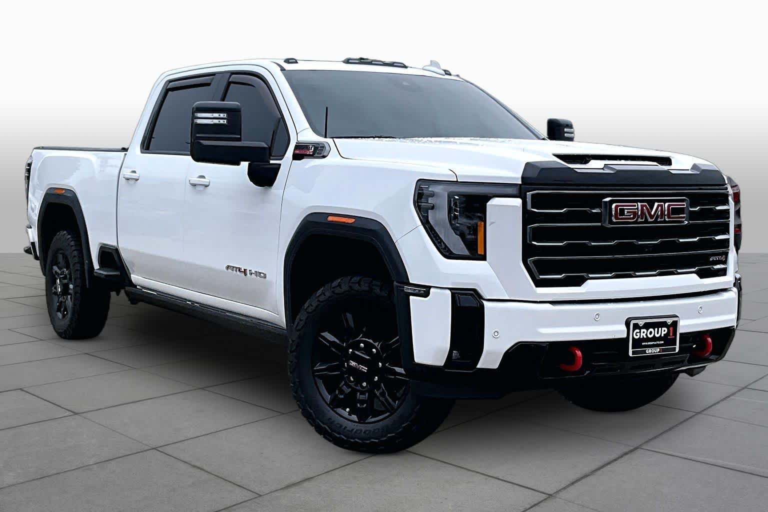 2025 GMC Sierra 2500HD AT4 Summit White at Friendly Ford Crosby