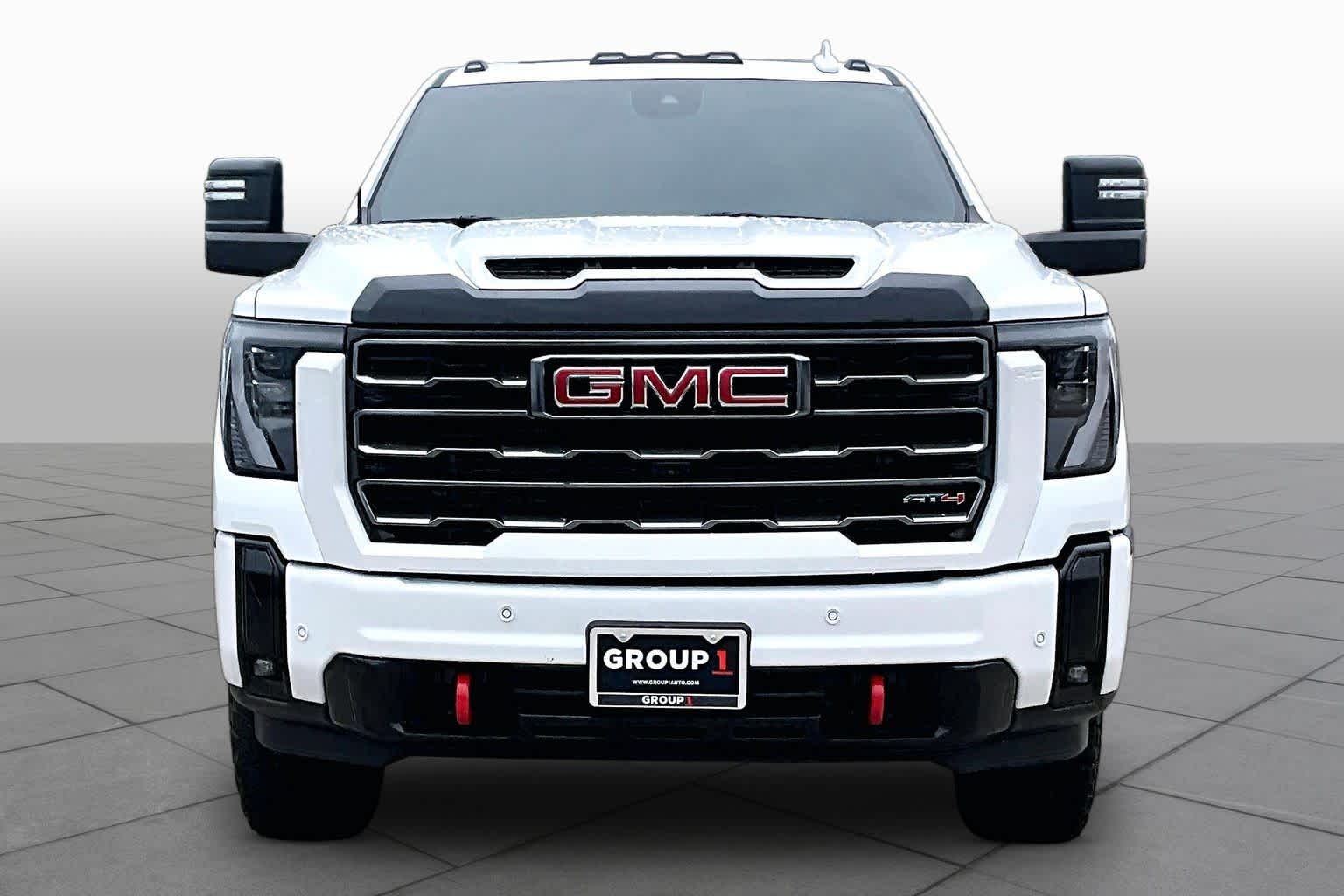 2025 GMC Sierra 2500HD AT4 Summit White at Friendly Ford Crosby