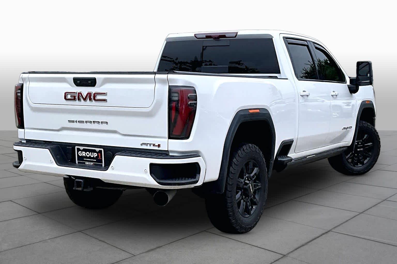 2025 GMC Sierra 2500HD AT4 Summit White at Friendly Ford Crosby