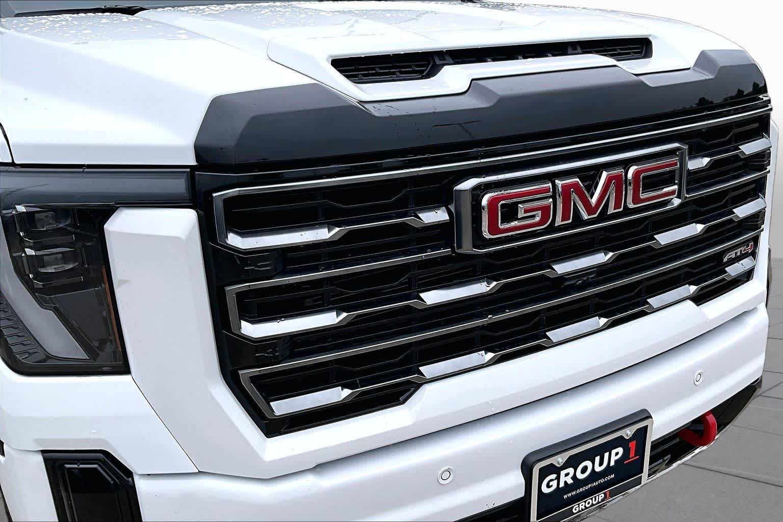 2025 GMC Sierra 2500HD AT4 Summit White at Friendly Ford Crosby