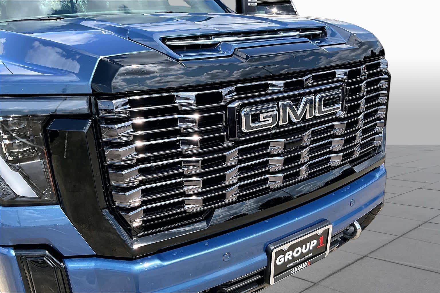 2025 GMC Sierra 2500HD Denali Ultimate Downpour Metallic at Texan GMC Buick