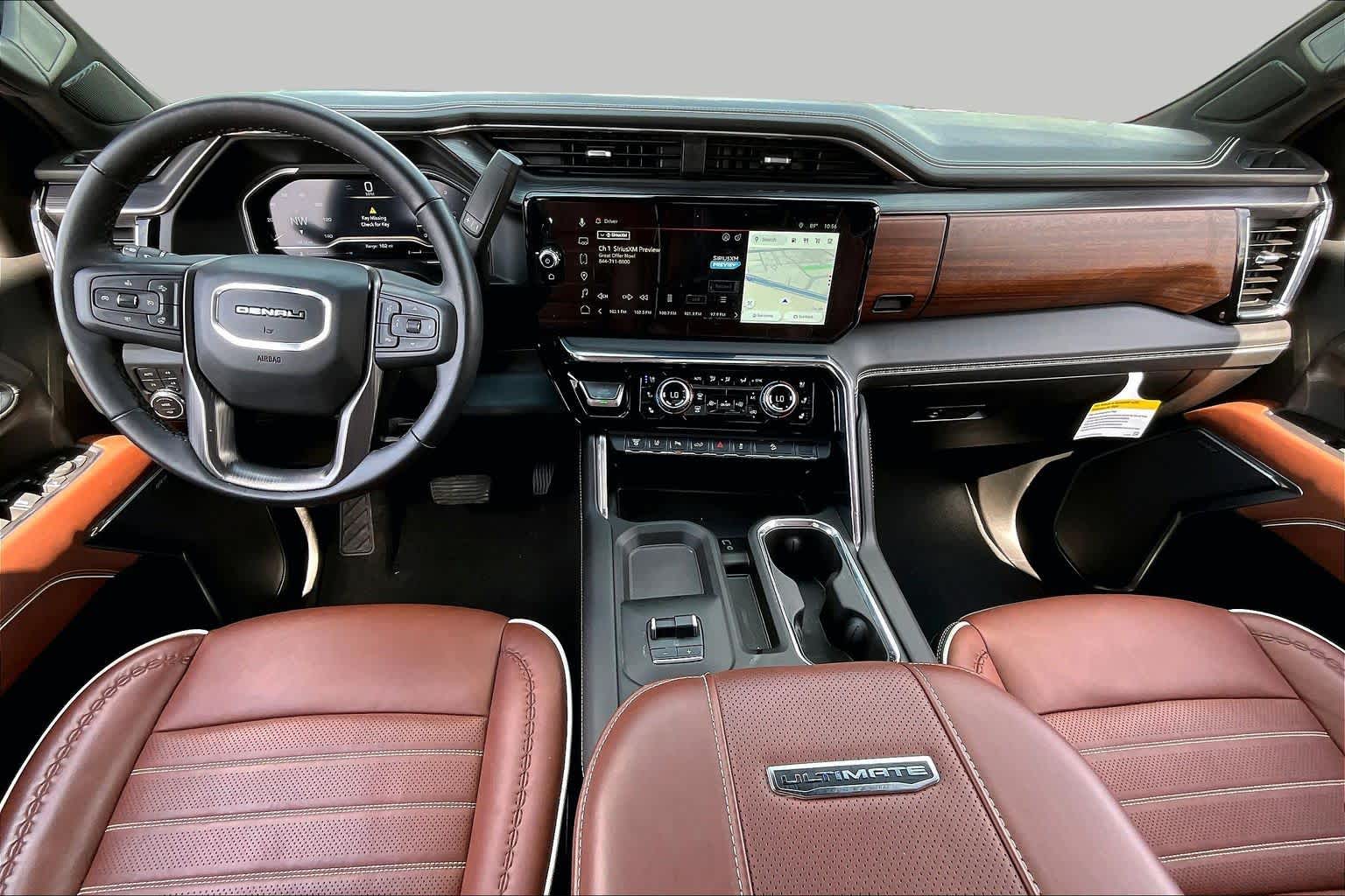 2025 GMC Sierra 2500HD Denali Ultimate Downpour Metallic at Texan GMC Buick