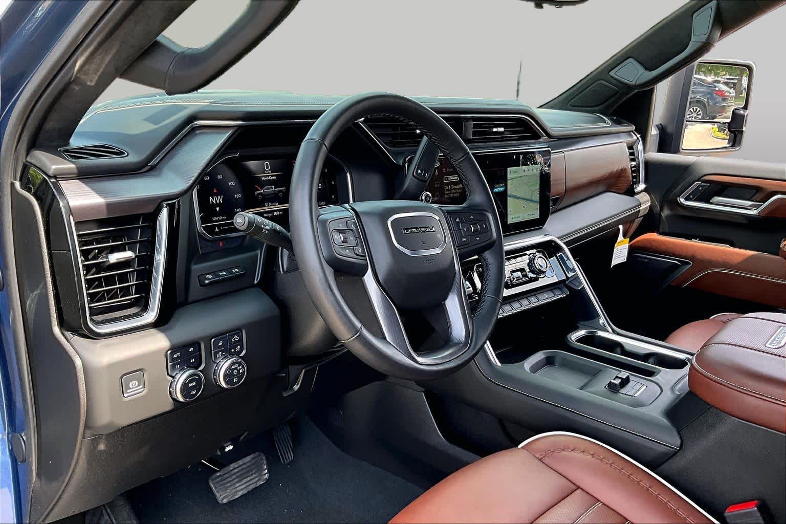 2025 GMC Sierra 2500HD Denali Ultimate Downpour Metallic at Texan GMC Buick