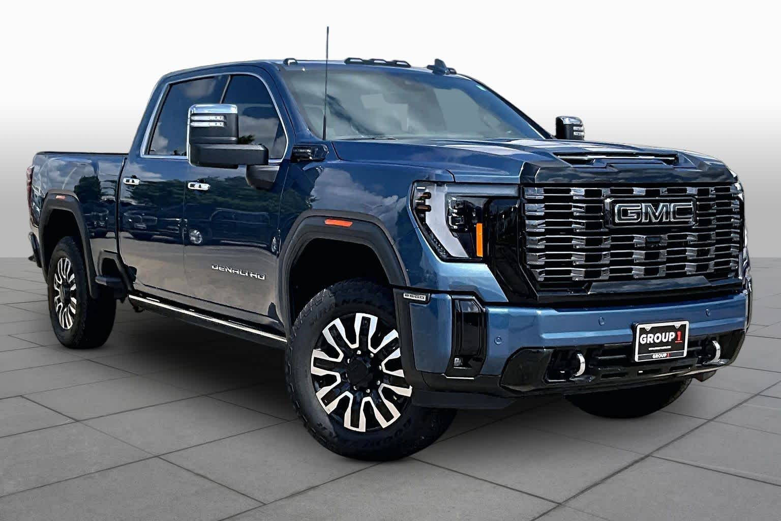 2025 GMC Sierra 2500HD Denali Ultimate Downpour Metallic at Texan GMC Buick