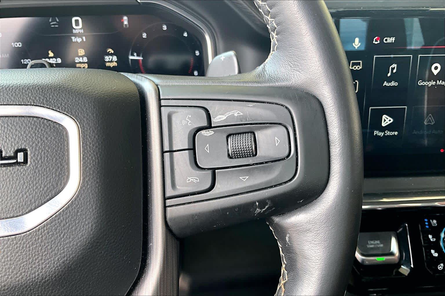 2024 GMC Sierra 1500 Denali Ultimate Titanium Rush Metallic at Friendly Ford Crosby
