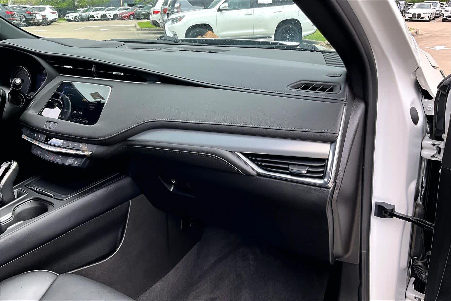 2023 Cadillac XT4 FWD Premium Luxury Crystal White Tricoat at Ron Craft Chevrolet Cadillac