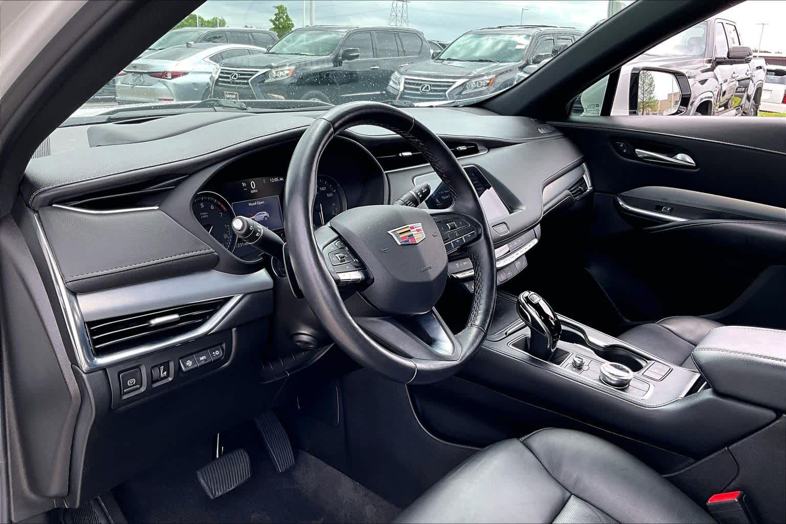 2023 Cadillac XT4 FWD Premium Luxury Crystal White Tricoat at Ron Craft Chevrolet Cadillac
