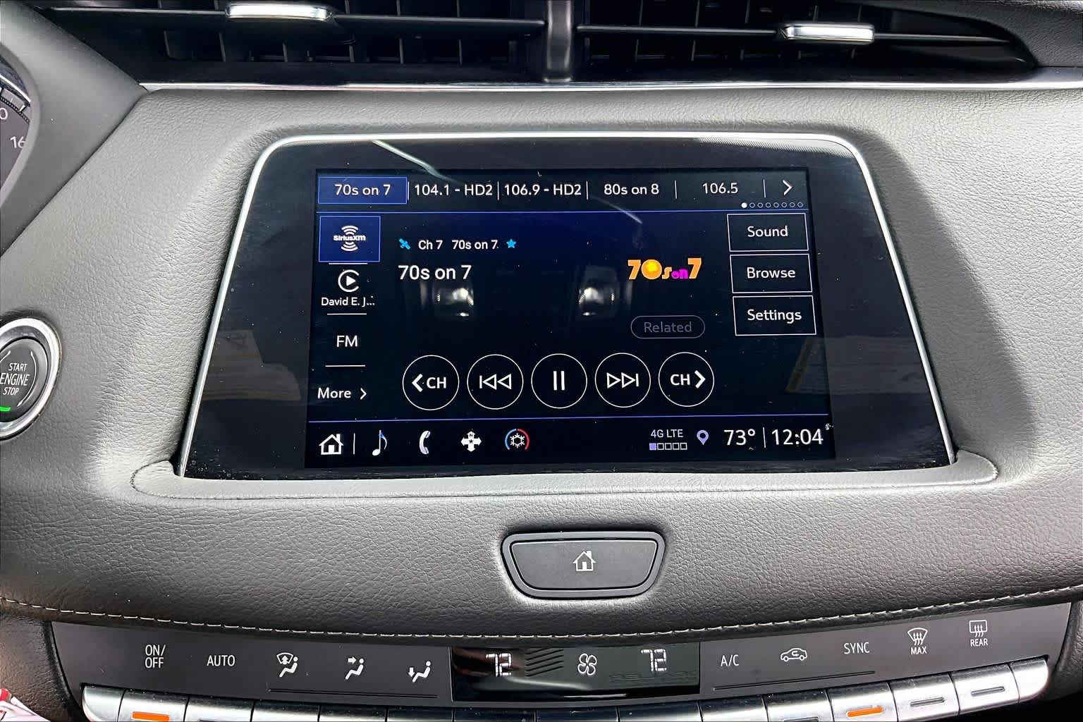 2023 Cadillac XT4 FWD Premium Luxury Crystal White Tricoat at Ron Craft Chevrolet Cadillac