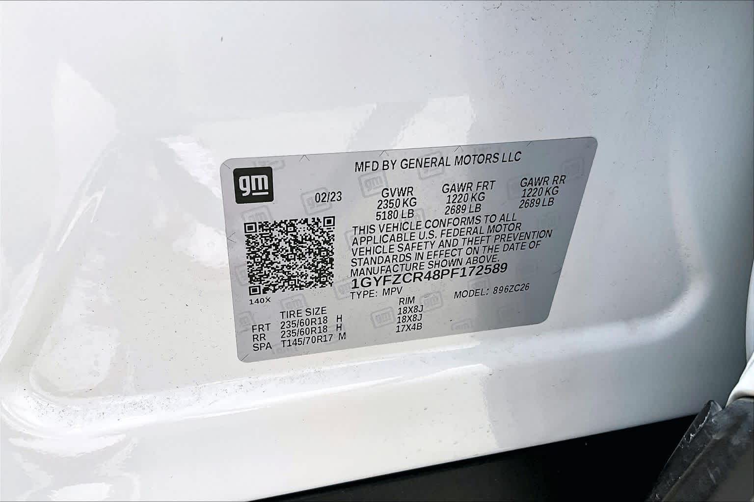 2023 Cadillac XT4 FWD Premium Luxury Crystal White Tricoat at Ron Craft Chevrolet Cadillac