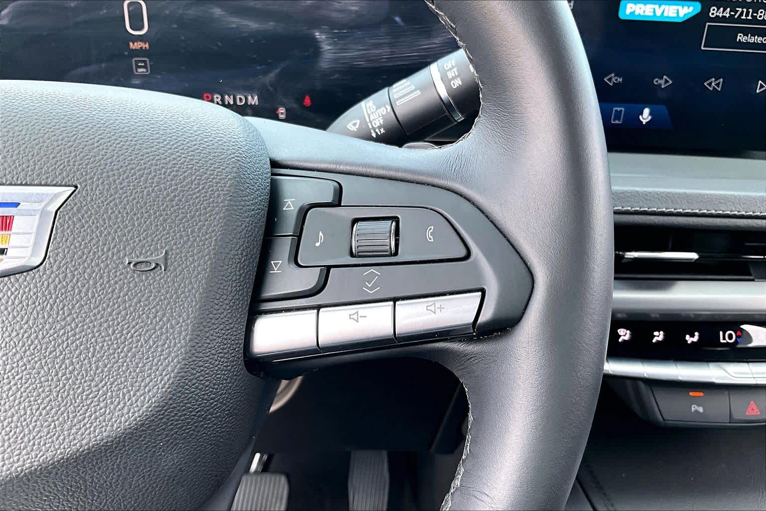 2025 Cadillac XT4 FWD Premium Luxury Stellar Black Metallic at Davis Chevrolet