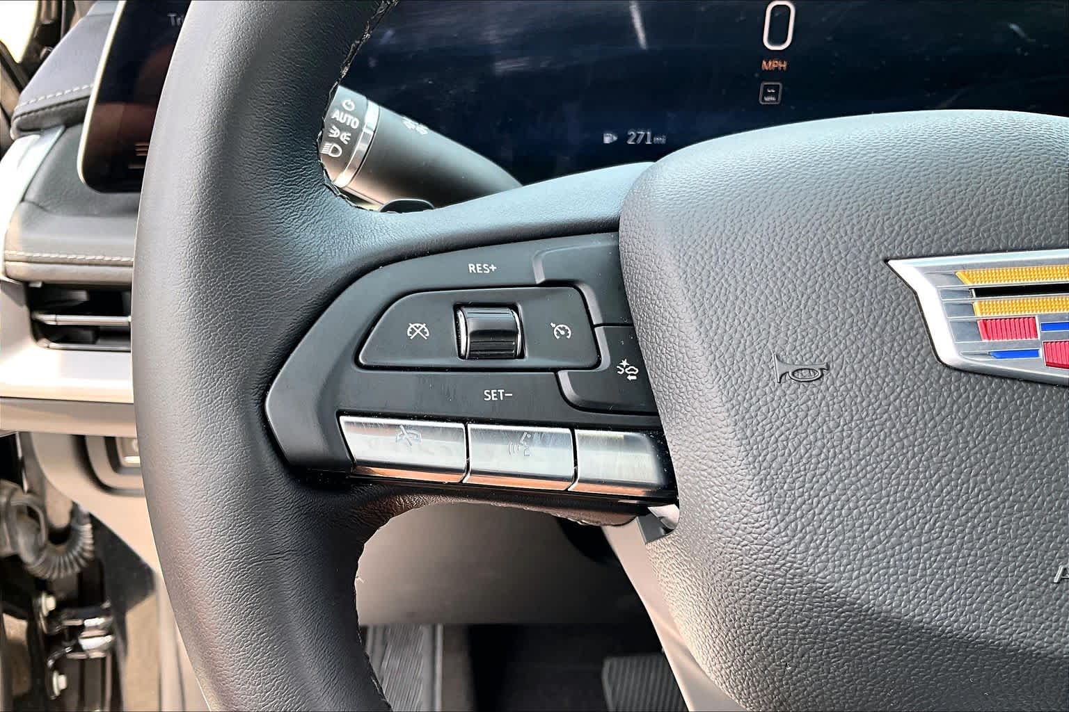 2025 Cadillac XT4 FWD Premium Luxury Stellar Black Metallic at Davis Chevrolet