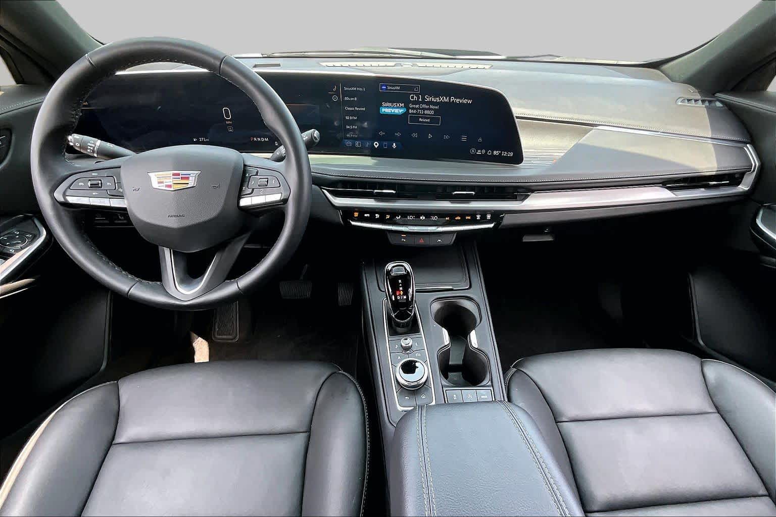 2025 Cadillac XT4 FWD Premium Luxury Stellar Black Metallic at Davis Chevrolet