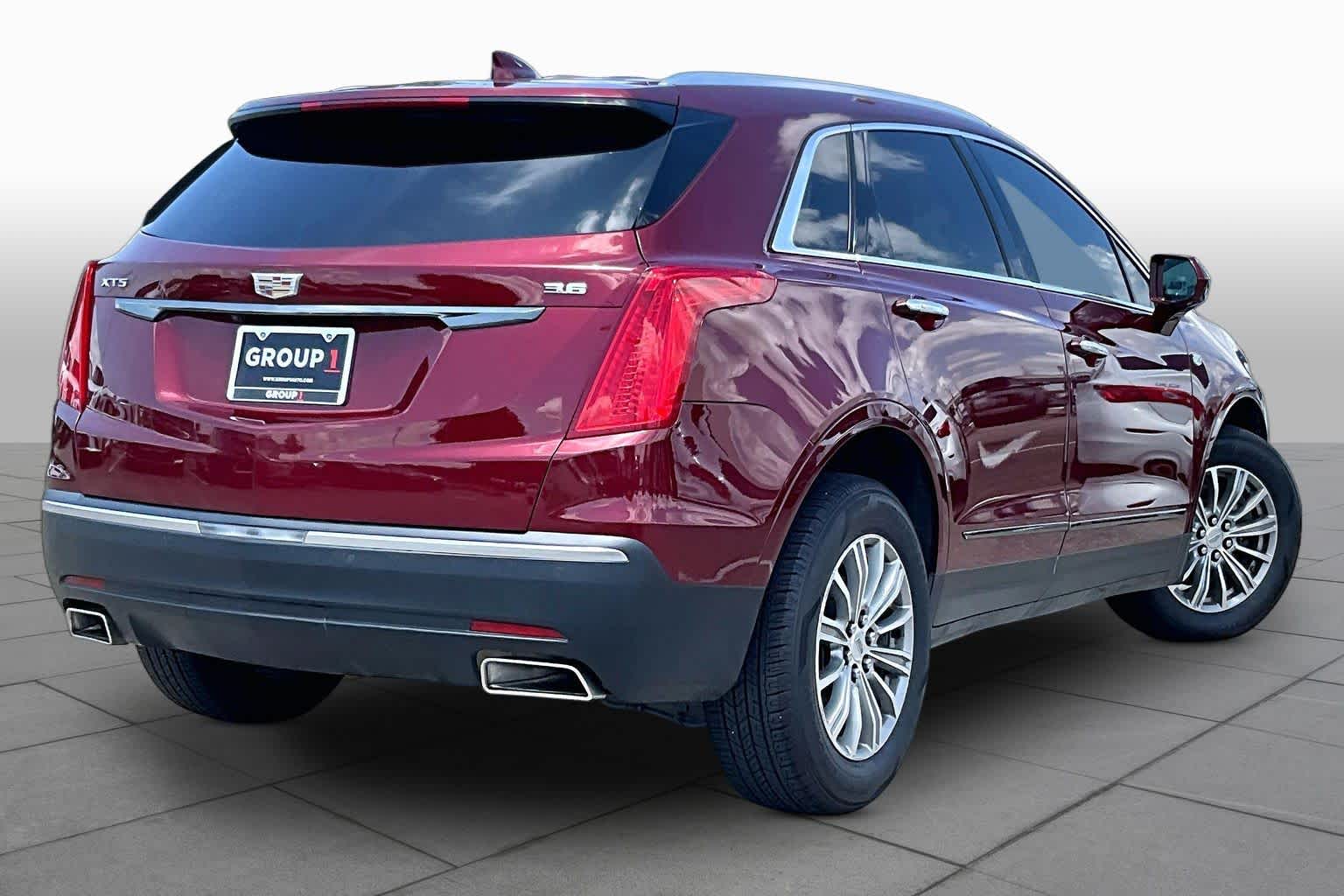 2017 Cadillac XT5 Luxury FWD Red Passion Tintcoat at Ron Craft Chevrolet Cadillac