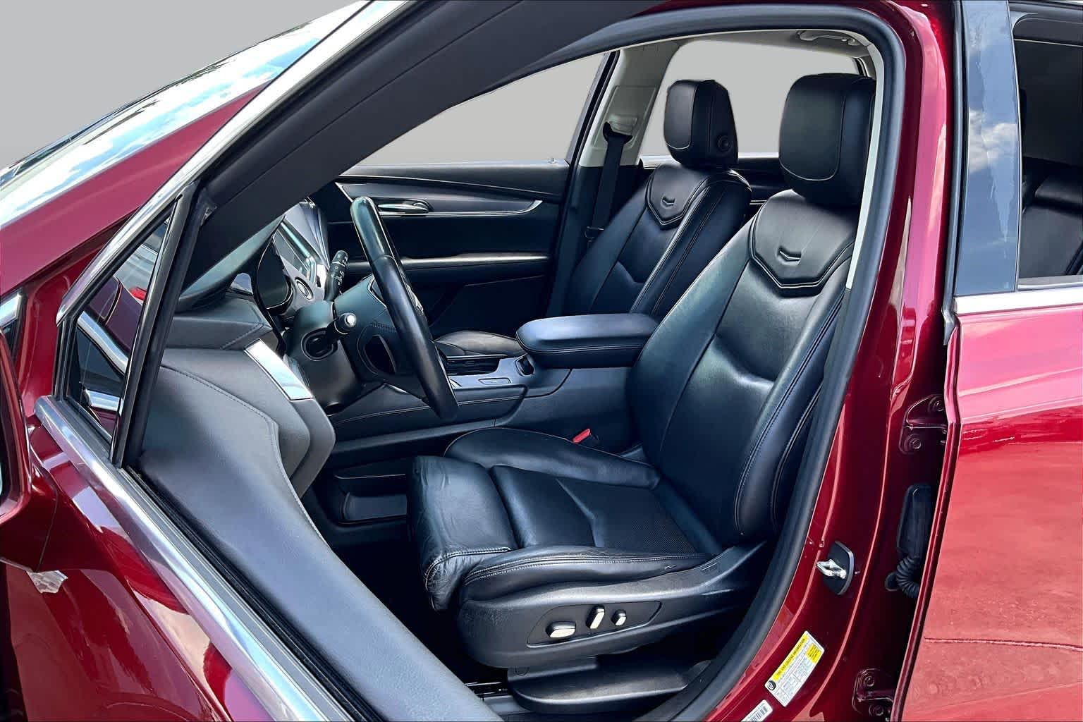 2017 Cadillac XT5 Luxury FWD Red Passion Tintcoat at Ron Craft Chevrolet Cadillac