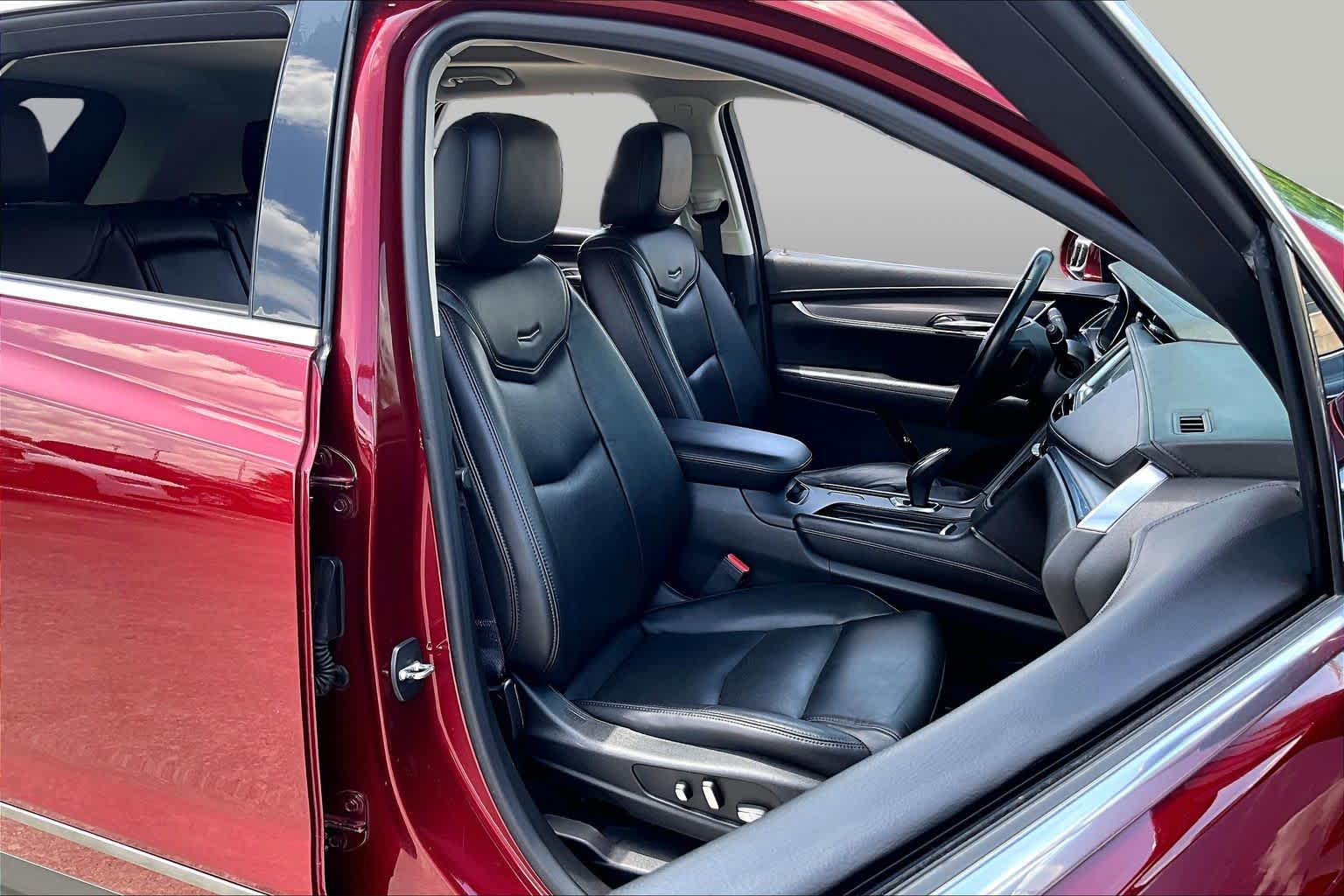 2017 Cadillac XT5 Luxury FWD Red Passion Tintcoat at Ron Craft Chevrolet Cadillac