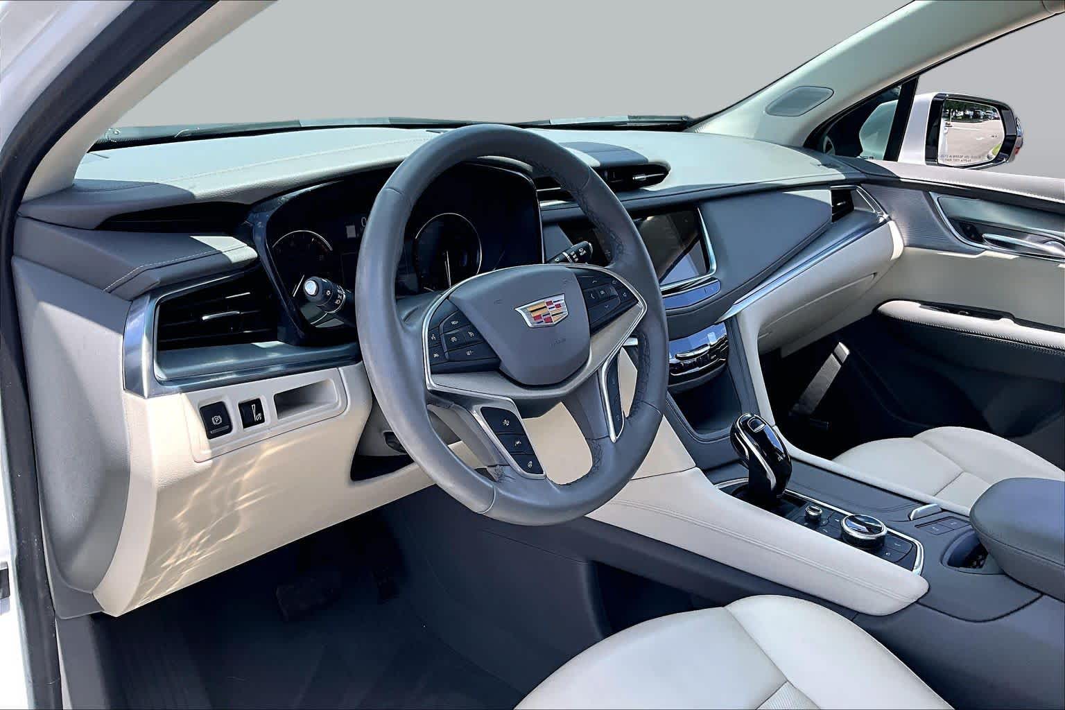 2023 Cadillac XT5 FWD Premium Luxury Crystal White Tricoat at Ron Craft Chevrolet Cadillac