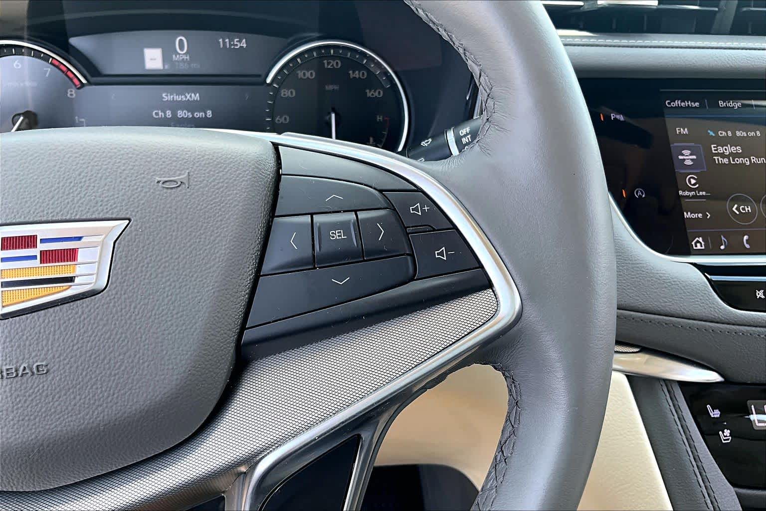 2023 Cadillac XT5 FWD Premium Luxury Crystal White Tricoat at Ron Craft Chevrolet Cadillac