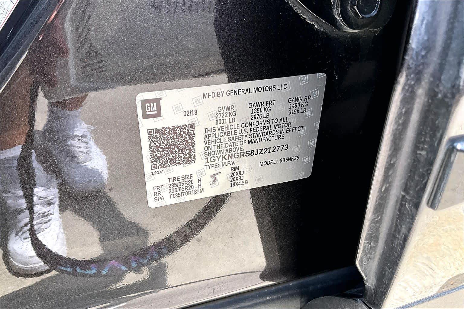 2018 Cadillac XT5 Platinum AWD Dark Granite Metallic at AutoNation USA Katy