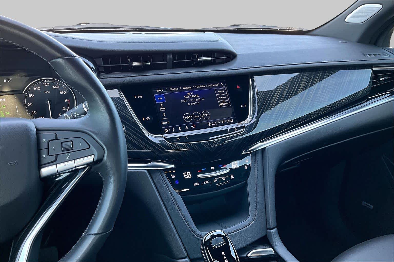 2025 Cadillac XT6 AWD Premium Luxury Stellar Black Metallic at Ron Craft Chevrolet Cadillac