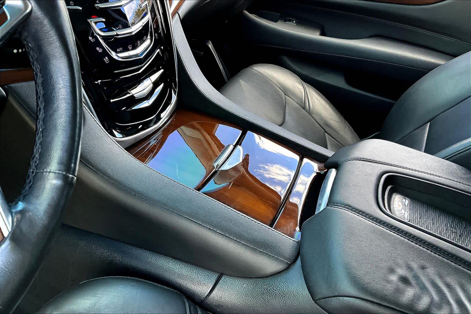 2017 Cadillac Escalade Premium Luxury Radiant Silver Metallic at Sterling McCall Nissan