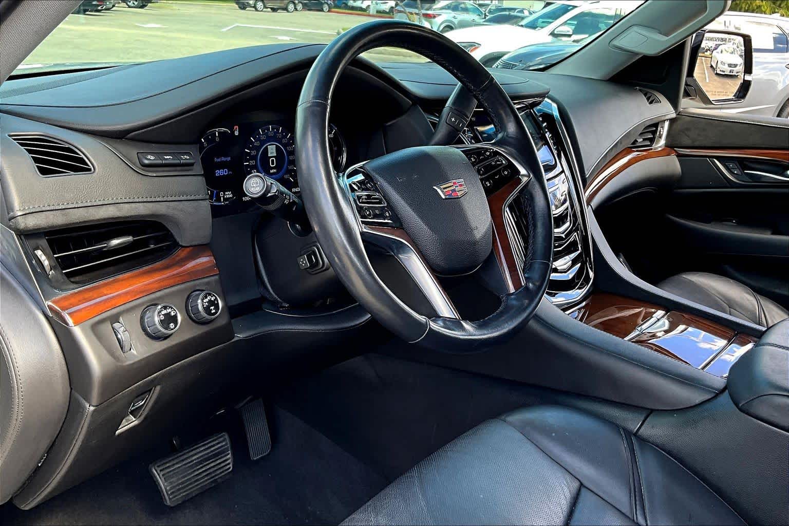 2017 Cadillac Escalade Premium Luxury Radiant Silver Metallic at Sterling McCall Nissan