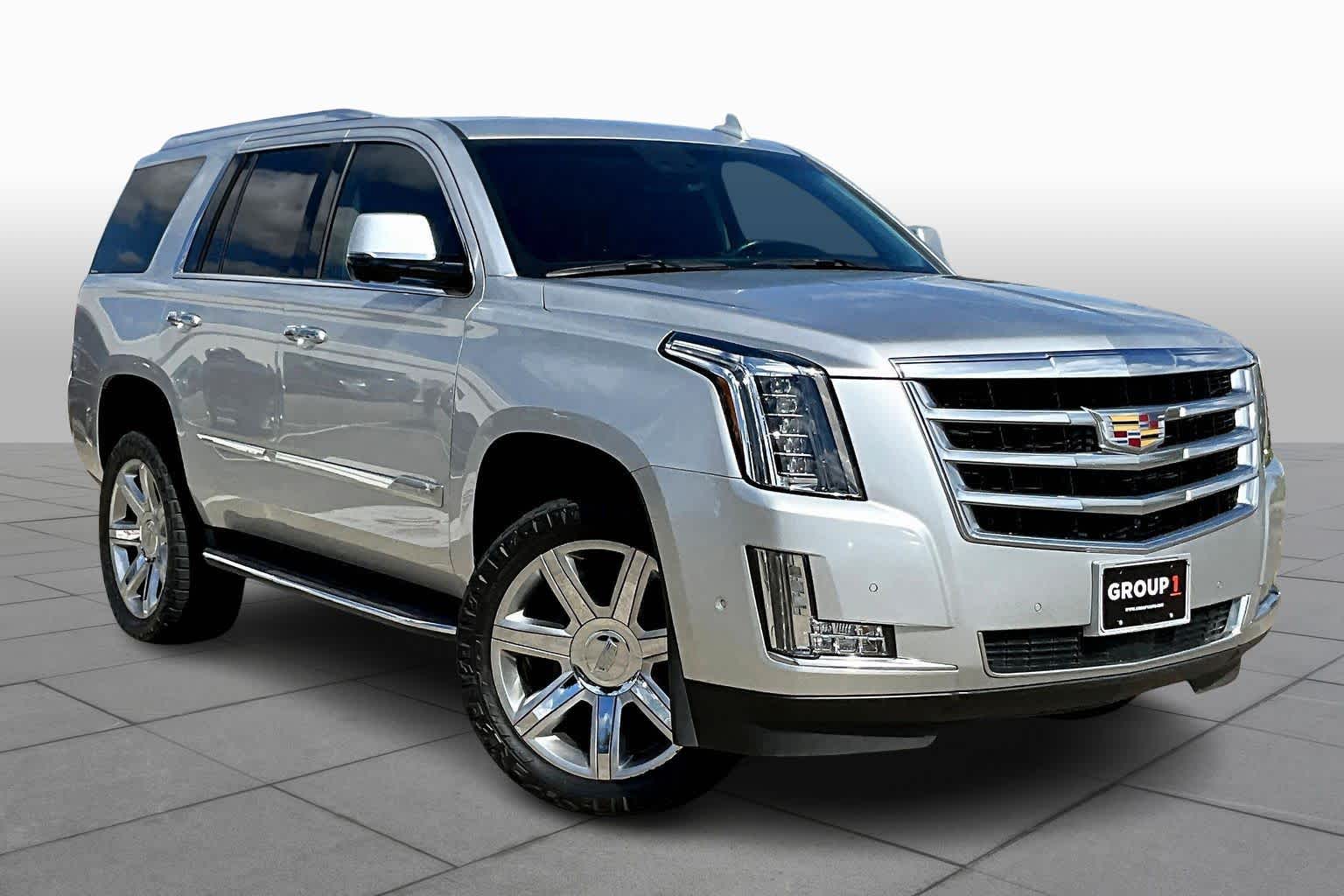 2017 Cadillac Escalade Premium Luxury Radiant Silver Metallic at Sterling McCall Nissan