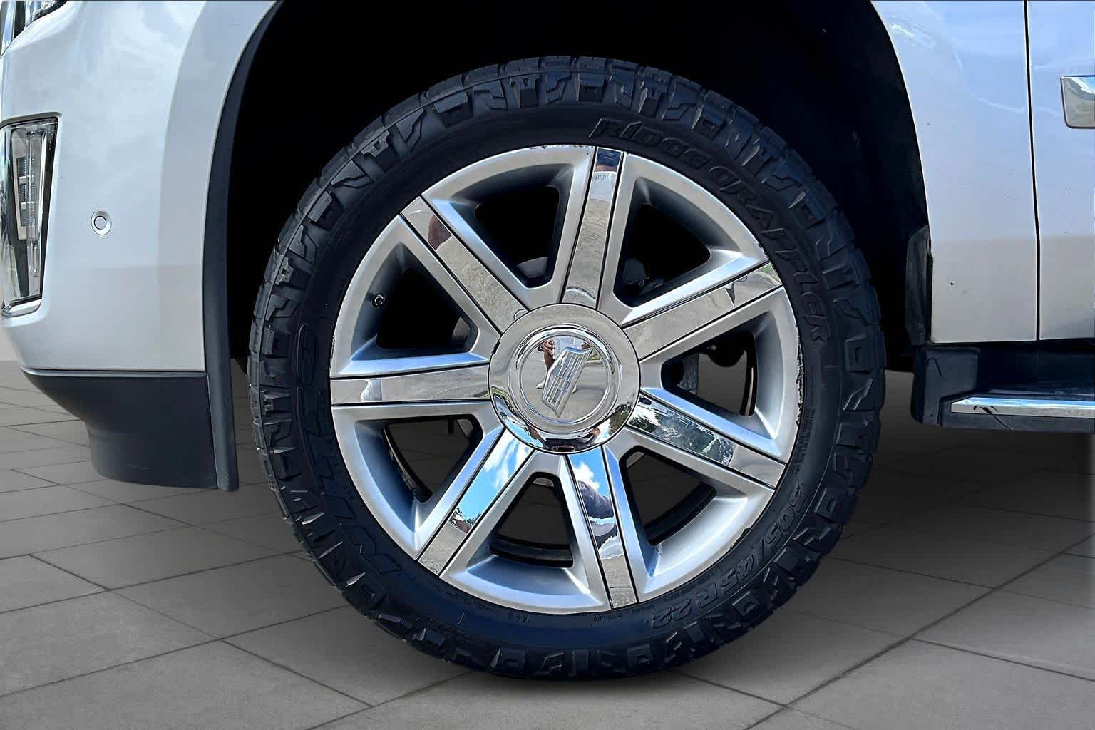 2017 Cadillac Escalade Premium Luxury Radiant Silver Metallic at Sterling McCall Nissan