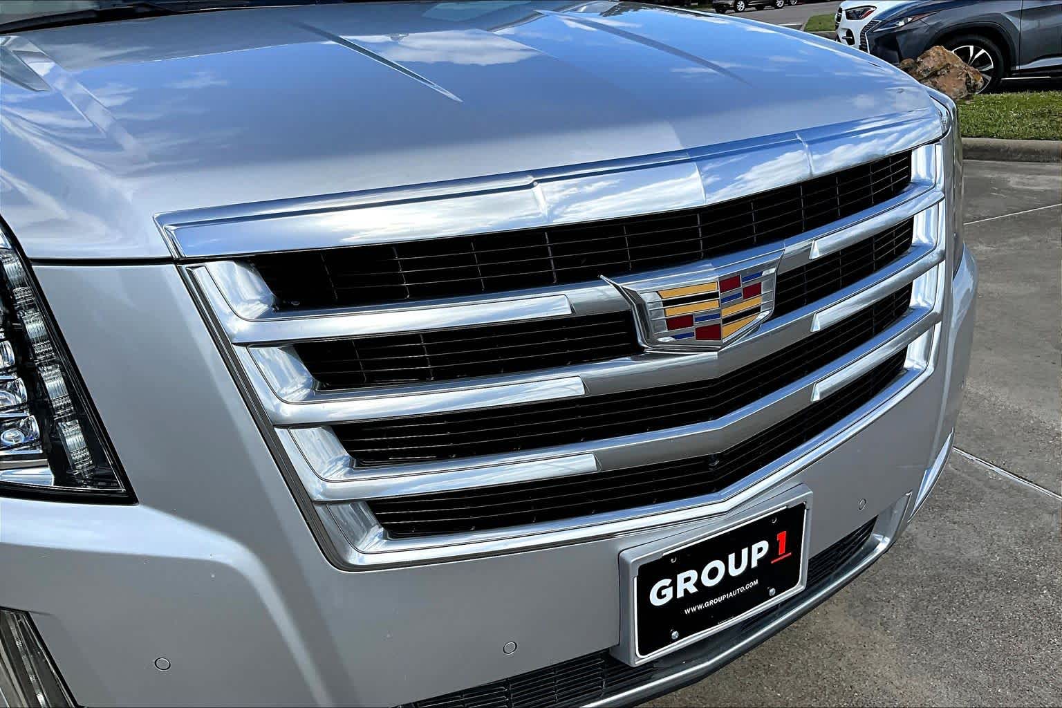 2017 Cadillac Escalade Premium Luxury Radiant Silver Metallic at Sterling McCall Nissan