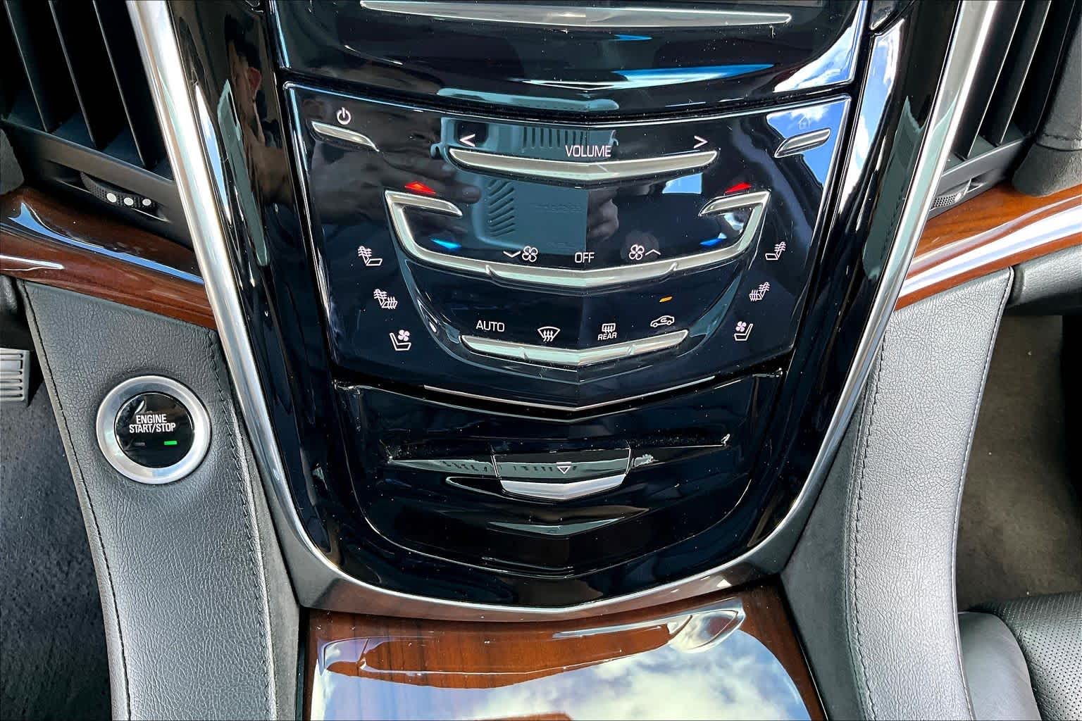 2017 Cadillac Escalade Premium Luxury Radiant Silver Metallic at Sterling McCall Nissan