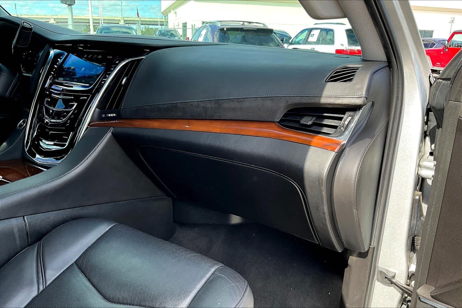 2017 Cadillac Escalade Premium Luxury Radiant Silver Metallic at Sterling McCall Nissan