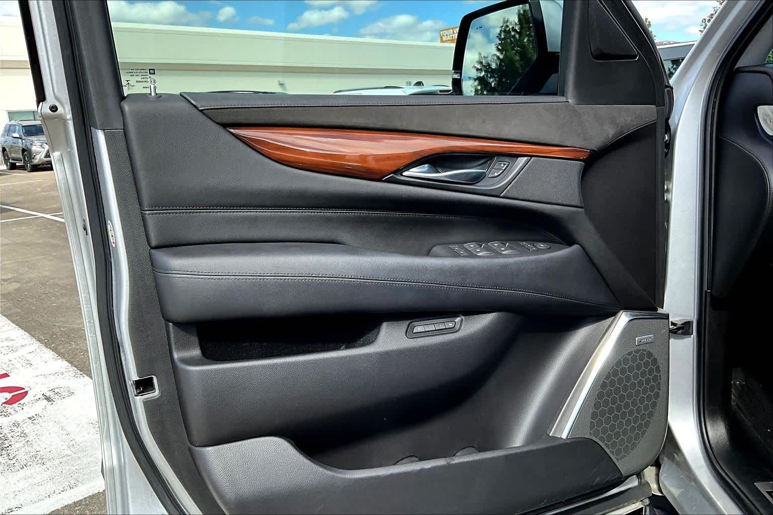 2017 Cadillac Escalade Premium Luxury Radiant Silver Metallic at Sterling McCall Nissan