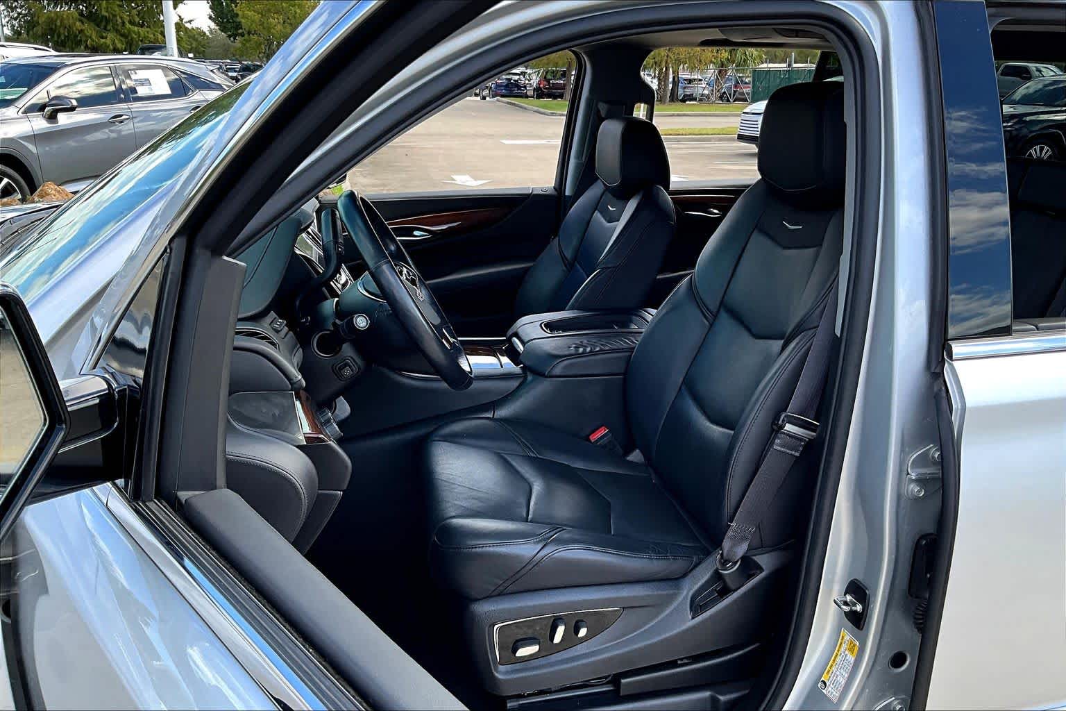 2017 Cadillac Escalade Premium Luxury Radiant Silver Metallic at Sterling McCall Nissan