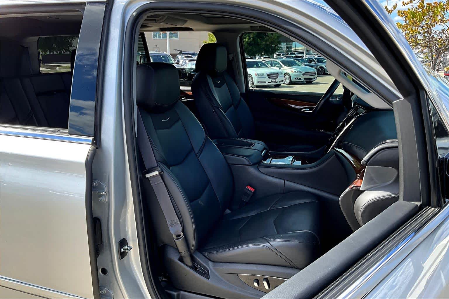 2017 Cadillac Escalade Premium Luxury Radiant Silver Metallic at Sterling McCall Nissan