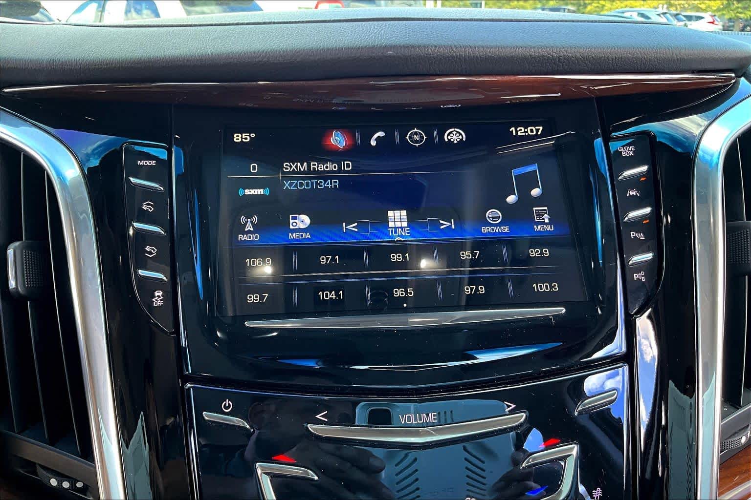 2017 Cadillac Escalade Premium Luxury Radiant Silver Metallic at Sterling McCall Nissan