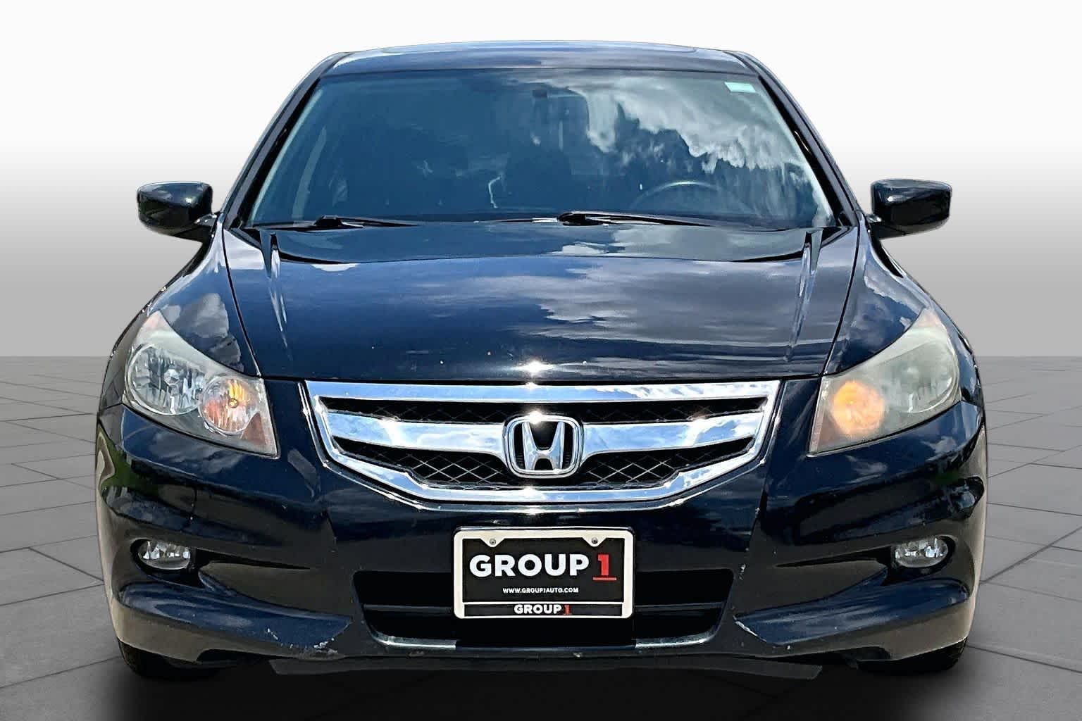 2011 Honda Accord EX-L Crystal Black Pearl at Westside Kia