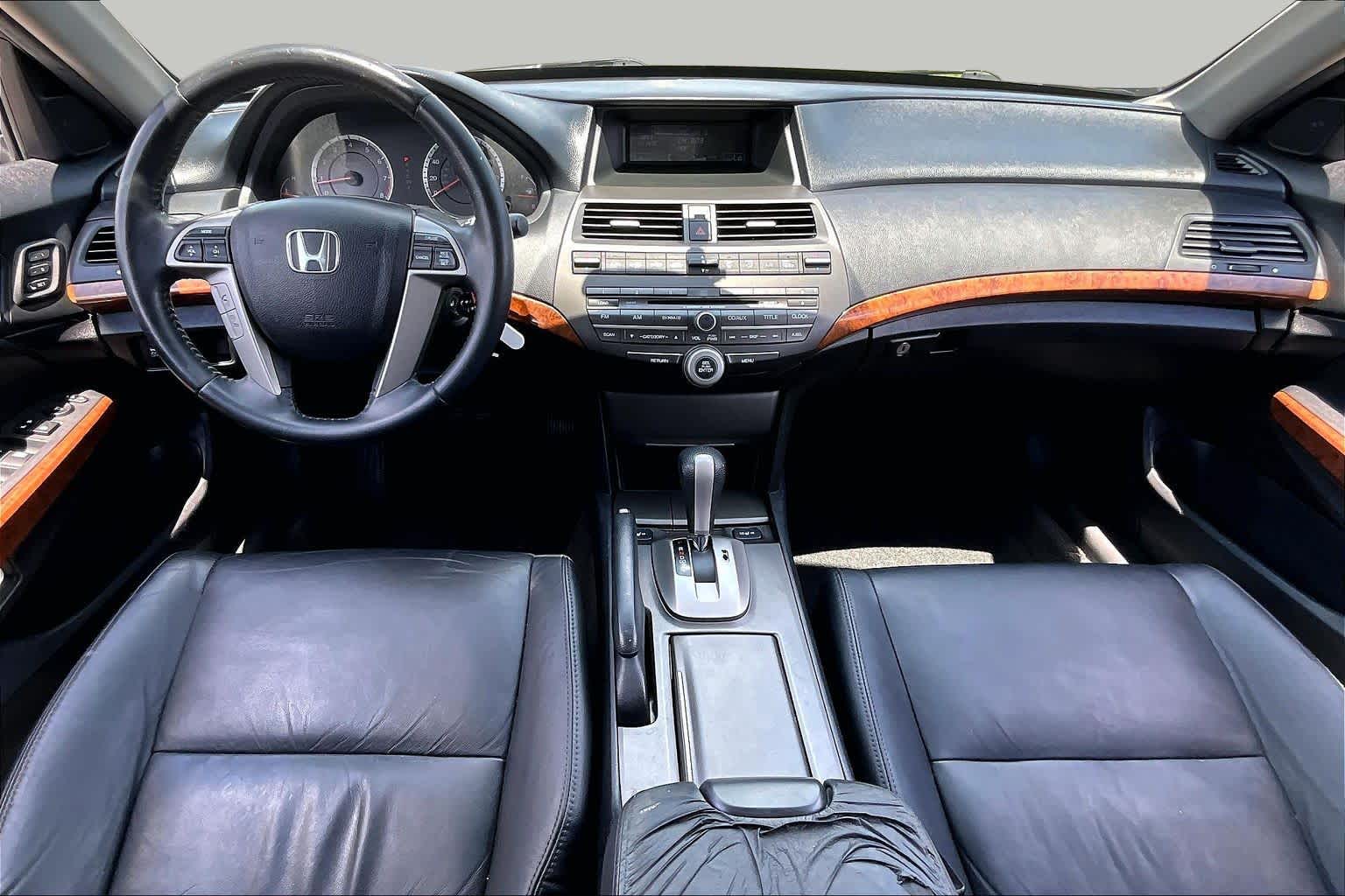 2011 Honda Accord EX-L Crystal Black Pearl at Westside Kia