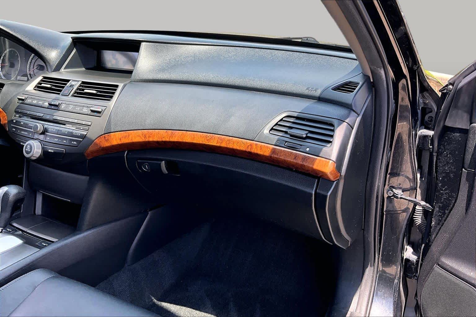 2011 Honda Accord EX-L Crystal Black Pearl at Westside Kia