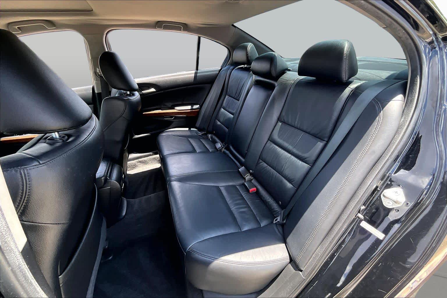 2011 Honda Accord EX-L Crystal Black Pearl at Westside Kia
