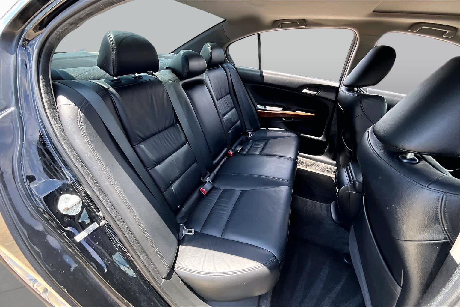 2011 Honda Accord EX-L Crystal Black Pearl at Westside Kia