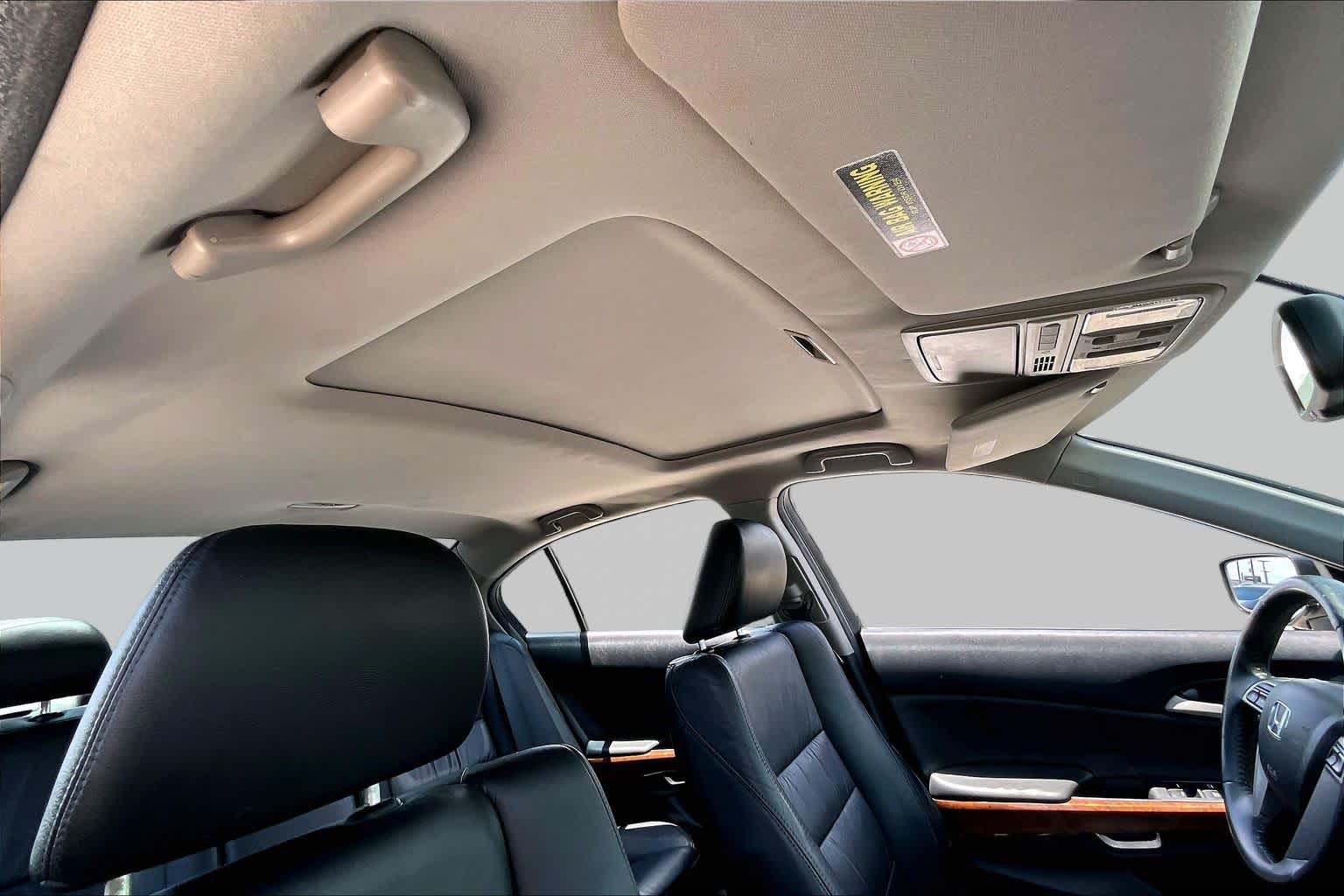 2011 Honda Accord EX-L Crystal Black Pearl at Westside Kia