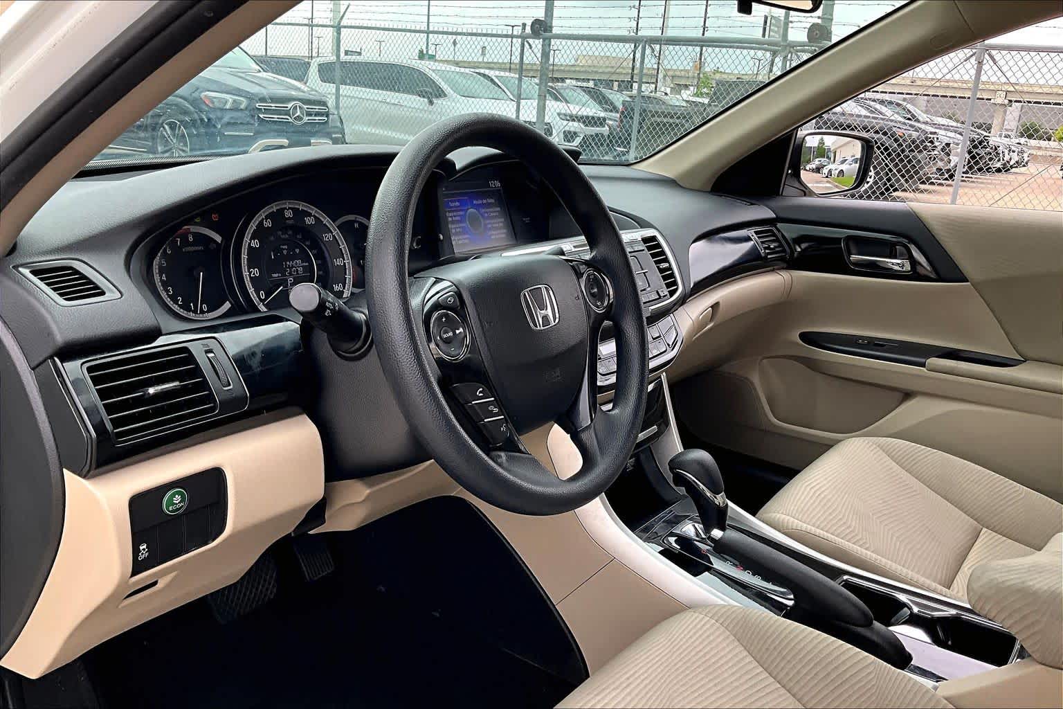 2017 Honda Accord Sedan LX White Orchid Pearl at Texan GMC Buick