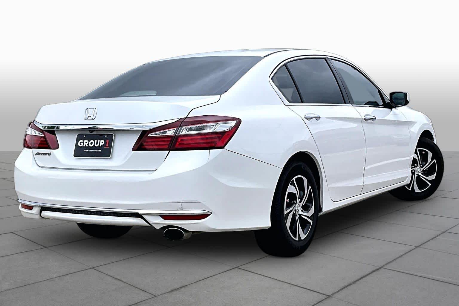 2017 Honda Accord Sedan LX White Orchid Pearl at Texan GMC Buick
